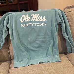 Comfort Colors Teal Sweatshirt